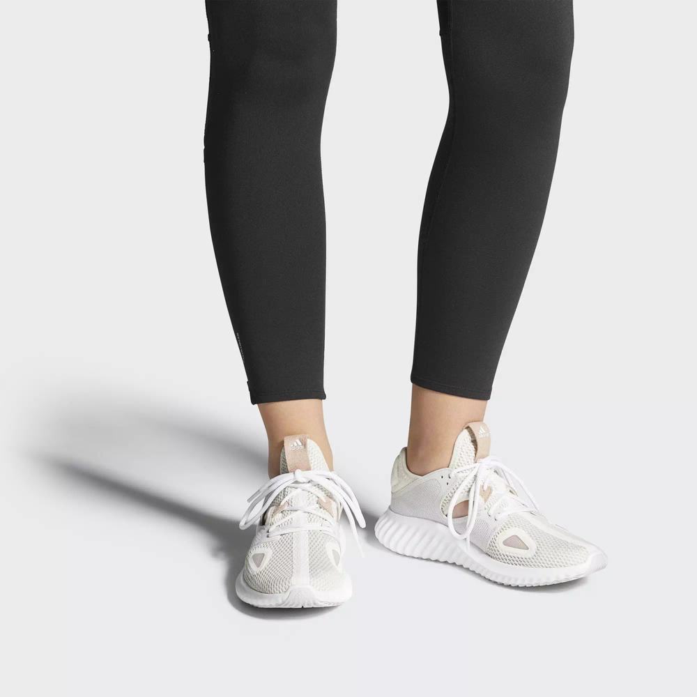 Adidas Run Lux Clima Tenis Para Correr Blancos Para Mujer (MX-16897)